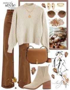 Surfergirl Style, Look Boho Chic, Brown Pants