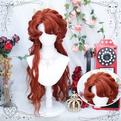 Features: - Exquisite and enchanting wig inspired by princesses and elf queens 👸🧝‍♀️ - Beautiful blonde color, radiating elegance and grace 💁‍♀️✨ - Made with high-quality synthetic fibers for a natural and realistic look 🌈💆‍♀️ - Thick and voluminous curls, adding a touch of whimsy and charm to any outfit 🌀💫 - Adjustable and comfortable wig cap for a secure fit and all-day wear 😌🎀 Versatile Styling Options: - Perfect accessory for Lolita fashion or cosplay outfits 🎀🎭 - Pair it with ele Center Part Bangs, Curls Wig, Oil For Curly Hair, Top Net, Parted Bangs, Bangs Curly, Red Wigs, How To Style Bangs, Braided Hair