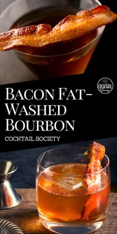 Don Lee, Making Bacon, Make Bacon, Sweet Bourbon, Pretty Cocktails, How To Make Bacon, Classic Cocktail Recipes