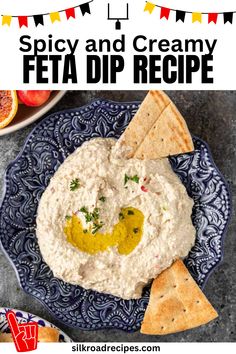 This spicy and creamy feta dip recipe is  a Greek spicy feta cheese spread. This is made with roasted red peppers, creamy feta, and a blend of spices and mixed to a creamy dip-like consistency. Serve with pita bread, crispy chips, fresh vegetables, and more. This is a Greek feta dip also called Tyrokafteri. Hurry over, grab this recipe, and try it out! Pesto Chicken Marinade, Beef Croquettes, Easy Pesto Chicken, Rangoon Dip, Mediterranean Pizza, Crab Rangoon Dip