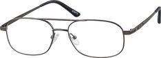 A modified Aviator style full-rim frame with a more solid feel. | Zenni Men's Aviator Prescription Glasses Gray Titanium Frame Aviator Eyeglasses, Nice Glasses, Eye Prescription, Zenni Optical, Aviator Glasses, New Glasses, Aviator Style, Prescription Eyeglasses, Prescription Glasses