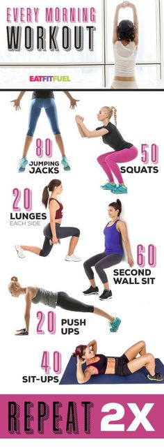 an image of a woman doing squats with the text, workout plan for women