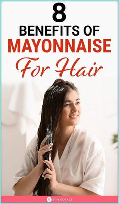 Women's Hair Regrowth Mayonnaise Hair Treatments, Mayonnaise For Hair, Hair Growth Foods, How To Grow Your Hair Faster, Best Hair Care Products, Hair Remedies For Growth, Hair Growth Supplement, Hair Control