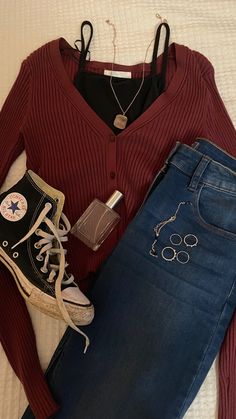 Look Grunge, Outfit Jeans, Mode Inspo, 가을 패션