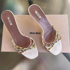 bellzeusch Miu Miu Heels, Hak Tinggi, Fame Dr