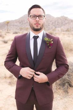 Wedding Suits Groom Burgundy, Maroon Tuxedo Wedding, Burgundy Tux, Slim Fit Groom Suit, Maroon Tuxedo, Suits Groom, Groom Suits, Suit Groom, Maroon Wedding