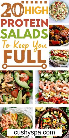 These high protein salads are packed with lean proteins and fresh ingredients. These salads will keep you satisfied without the extra calories. Whether you’re meal prepping or need a quick lunch, these protein-packed salad recipes are an easy way to meet your fitness goals.