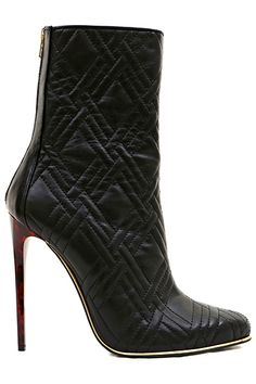 Balmain - Women's Accessories - 2013 Fall-Winter Trending Womens Shoes, Fall Booties, Elegant Fall, Shoes Wedding, Calf Boots, Mid Calf Boots, Mid Calf, Trending Shoes, A Black