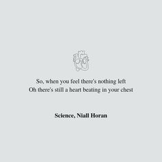 an image of a quote from science nail horan on the subject of love