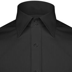 High Spread Collar Shirt Tailor-Made On Order shirt 𝘈 𝘩𝘪𝘨𝘩 𝘤𝘰𝘭𝘭𝘢𝘳 𝘴𝘩𝘪𝘳𝘵 𝘪𝘴 𝘢 𝘤𝘭𝘢𝘴𝘴𝘪𝘤 𝘢𝘯𝘥 𝘵𝘪𝘮𝘦𝘭𝘦𝘴𝘴 𝘴𝘵𝘺𝘭𝘦 𝘵𝘩𝘢𝘵 𝘢𝘥𝘥𝘴 𝘢 𝘵𝘰𝘶𝘤𝘩 𝘰𝘧 𝘴𝘰𝘱𝘩𝘪𝘴𝘵𝘪𝘤𝘢𝘵𝘪𝘰𝘯 𝘵𝘰 𝘢𝘯𝘺 𝘰𝘶𝘵𝘧𝘪𝘵. 𝘛𝘩𝘪𝘴 𝘴𝘵𝘺𝘭𝘦 𝘧𝘦𝘢𝘵𝘶𝘳𝘦𝘴 𝘢 𝘤𝘰𝘭𝘭𝘢𝘳 𝘵𝘩𝘢𝘵 𝘴𝘵𝘢𝘯𝘥𝘴 𝘶𝘱 𝘢𝘯𝘥 𝘦𝘯𝘤𝘪𝘳𝘤𝘭𝘦𝘴 𝘵𝘩𝘦 𝘯𝘦𝘤𝘬, 𝘱𝘳𝘰𝘷𝘪𝘥𝘪𝘯𝘨 𝘢 𝘳𝘦𝘧𝘪𝘯𝘦𝘥 𝘢𝘯𝘥 𝘱𝘰𝘭𝘪𝘴𝘩𝘦𝘥 𝘭𝘰𝘰𝘬. 𝘐𝘵'𝘴 𝘢 𝘷𝘦𝘳𝘴𝘢𝘵𝘪𝘭𝘦 𝘱𝘪𝘦𝘤𝘦 𝘰𝘧 𝘤𝘭𝘰𝘵𝘩𝘪𝘯𝘨 𝘵𝘩𝘢𝘵 𝘤𝘢𝘯 𝘣𝘦 𝘸𝘰𝘳𝘯 𝘸𝘪𝘵𝘩 𝘢 𝘴𝘶𝘪𝘵 𝘧𝘰𝘳 𝘧𝘰𝘳𝘮𝘢𝘭 𝘰𝘤𝘤𝘢𝘴𝘪𝘰𝘯𝘴 𝘰𝘳 𝘥𝘳𝘦𝘴𝘴𝘦𝘥 𝘥𝘰𝘸𝘯 𝘸𝘪𝘵𝘩 𝘫𝘦𝘢𝘯𝘴 𝘧𝘰𝘳 𝘢 𝘤𝘢𝘴𝘶𝘢𝘭 𝘭𝘰𝘰𝘬. 𝘛𝘩𝘦 𝘩𝘪𝘨𝘩 𝘤𝘰𝘭𝘭𝘢𝘳 𝘢𝘭𝘴𝘰 𝘰𝘧𝘧𝘦𝘳𝘴 𝘢𝘥𝘥𝘪𝘵𝘪𝘰𝘯𝘢𝘭 𝘤𝘰𝘷𝘦𝘳𝘢𝘨𝘦 𝘢𝘯𝘥 𝘱𝘳𝘰𝘵𝘦𝘤𝘵𝘪𝘰𝘯 𝘢𝘨𝘢𝘪𝘯𝘴𝘵 ? High Collar Shirts, Mens Dress Shirts, Shirt Cuff, Mens Dress, Making Shirts, Tailored Shirts, Collar Shirt, Anime Sketch, Tee Dress