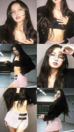 Lisa Glasses, Lisa Wallpaper Aesthetic, Lisa Blackpink Instagram, Dara Kpop, Lisa Bp, Lisa Blackpink Wallpaper, Black Pink Instagram, Lalisa Manobal, Feminine Aesthetic