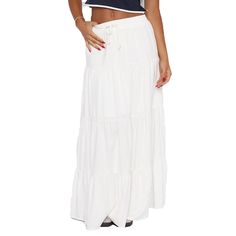 PRICES MAY VARY. Material:Women boho summer skirt,elasitc high waist skirt,ruffle tiered skirt for women is made of polyester,soft,fashionable and comfortable boho flowy swing tiered maxi long skirt Design:Women summer beach maxi skirts,ruffle flowy hem,solid color,elastic waist,ankle length,tiered flared boho vintage long skirt,going out hawaii bohemia midi skirts,women fashion and trendy pleated a-line swing long maxi skirt,high waist loose fit vacation skirt. Feature:Pleated boho long skirt,s Salem Outfits, Boho Long Skirt, Vintage Long Skirt, Vacation Skirt, Long White Skirt, Casual Summer Skirt, Cute Maxi Skirts, Beach Maxi Skirt, Boho Maxi Skirt