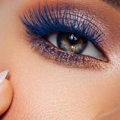 Makeup 
Beauty 
Mascara 
Blue mascara Blue Mascara Green Eyes, Makeup With Blue Mascara, Blue Lashes Makeup, Colored Mascara Looks, Farmasi Double Lash Extend Mascara, Blue Mascara Looks, Blue Mascara Makeup, Farmasi Makeup, Double Lashes