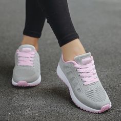 Womens Sport shoes Air cushion Running Outdoor Summer Sneakers – KjSelections Cute Casual Shoes, Canvas Sneakers Womens, Women Casual Shoes, Women Platform Shoes, Womens Summer Shoes, White Shoes Women, Breathable Sneakers