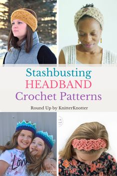 crochet headband patterns for girls and boys