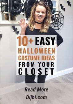 Costume Ideas From Your Closet, Quick Diy Halloween Costumes, Easy Halloween Costume Ideas, Top 10 Halloween Costumes, Costumes For Work, Fashion Costume Halloween