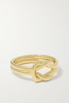 Anita Ko's ring is intricately molded into the shape of a knot - a common symbol of love and unity. It's cast from polished 18-karat gold with a double band design. It will make the perfect anniversary gift. Anita Ko, Band Design, Knot Ring, Love Symbols, Net A Porter, Jewellery And Watches, Rose Gold Ring, Gold Ring, Anniversary Gift