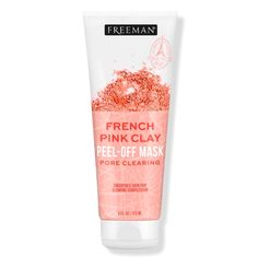 4/25 Freeman French Pink Clay Peel-Off Mask 4 Items For $25 4/25 Unused Bottle 1.5 Fl Oz Boost Your Skincare Routine With This Smoothing Peel-Off Mask. Freeman's French Pink Clay Peel-Off Mask Helps Remove Impurities And Detoxifies Pores For A Fresh, Glowing Complexion. Perfect For Normal To Combination Skin. Benefits Includes (1) 6.0 Oz Tube Smoothes Skin For Glowing Complexion Perfect For Normal To Combination Skin Types Free Of Harsh Chemicals Vegan Face Peel Mask, French Pink Clay, French Pink, Combination Skin Type, Nose Strips, Peel Off Mask, Beauty Products Drugstore, Pink Clay, Glowing Complexion