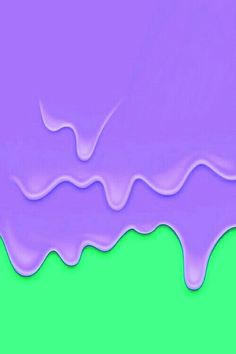 an image of purple liquid flowing down the side of a green background with white lines