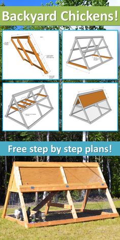 the backyard chicken coop plans are easy to build and can be used in many ways