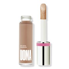 Stay Woke Concealer - NEW CONCEALER HONEY HONEY - T3BenefitsCreamy, smooth textureFull coverageThin, skin-like finishLong-lastingFormulated without parabens, talc or D5Fragrance-free - Stay Woke Concealer Uoma Beauty, Brightening Concealer, Mac Studio Fix Powder, Olive Undertones, Dark Under Eye, Stay Woke, Too Faced Concealer, Eye Circles, Fair Lady