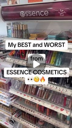 Amanda Frisch on Instagram: "What are your hits and misses from Essence? 👀🔥  #affordable #affordablemakeup #essence #essencecosmetics #ultafinds" Essence Full Face Makeup, Best Of Essence Cosmetics, Best Essence Products Makeup, Essence What A Tint, Essence Skincare Products, What To Get At Sephora, Best Essence Products, Essence Makeup Products, Male Up