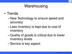 a white board with the words warehousing and it's acronym on it