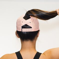 PUBLISHED PATENT REGISTERED TRADEMARK PEACH Women Baseball Hat, UPF 50 + X-Boyfriend Design allows you to adjust the X Straps on the back to fit your head PERFECTLY! Let your cap adjust to YOU! QUALITY materials and manufacturing by US certified Fair Labor production PATENTED athleisure cap for WOMEN by WOMEN! Female Fit. Function. Style. Fit = custom fit molded specifically for a women's head Function = Fits ANY HEIGHT PONY or FUNKY BUN, moisture-wicking, UPF 50+, tapered panels for stability, Fitted Hats Women, Women Baseball Hat, Female Skull, Women Baseball, Female Head, Ponytail Hat, High Ponytail, Womens Sports, Baseball Women