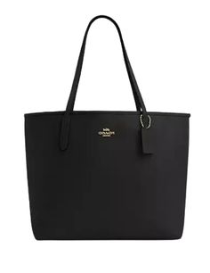 Double Face Leather
Handles With 10" Drop
Inside Zip Pocket
Snap Closure
13.0" L X 11.5" H X 6.25" W
Style # CR111
Color: Black Coach Tote Shoulder Bag For Travel, Coach City Tote, Coach City Tote Bag, Coach Bag Blck, Coach Tote Bag With Zipper Pocket, Coach Black Coated Canvas Shoulder Bag, Coach Purses, Leather Handle, Zip Pockets