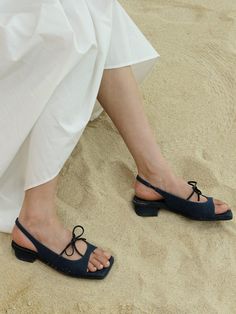 Editor's NotesComfy shoes that will keep you in style - Square toe sandals- Open toe- Accented with ribbon straps- Elastic slingbackMeasurements (in.)- Size: KR 220 (US 5) - KR 155 (US 8.5)- Heel: 1.2 in.- Fits true to the sizeComposition & Care-  Synthetic leather, fabric- Do not washDesigner- by halte allez Summer Slingback Pumps With Flat Heel And Medium Width, Summer Flat Heel Slingback Pumps In Medium Width, Summer Slingback Pumps With Flat Heel, Summer Open Toe Slingback Pumps With Wrapped Heel, Summer Slingback Pumps With Wrapped Low Heel, Summer Slingback Pumps With Wrapped Heel, Summer Medium Width Slingback Pumps With Wrapped Heel, Summer Lace-up Sandals With Wrapped Low Heel, Summer Slingback Pumps With Low Heel And Heel Strap