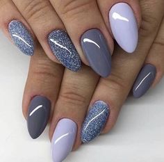 Unghie Sfumate, Fall Nail Art Designs, Nail Colors Winter, Blue Nail, Nail Arts, Nail Polishes, Nail Accessories, Acrylic Nail Designs, Blue Nails