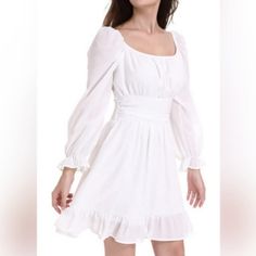 Feature: Tieback/Backless With Lantern Long Sleeve/Off The Shoulder/Mini/Short Dresses For Women. White Dress This Ruffle Mini Dress.It's Flowing Very Pretty And Accentuates Your Figure.This Women's Fit And Short Fall/Winter Elastic High Waist Dresses Have A Elegant Feminine Look! Cute And Flowy Dresses For Women: This Is An Elegant A-Line Casual Work Party Wedding Guest Dress. Women's Off The Shoulder Short Dresses Cut Perfect Match With A Hat, Heels/Wedges/Flip Flops, Nice Earrings Necklace, Elegant Mini Dress For Daytime, Elegant Flowy Mini Dress For Daytime, Knee-length Ruffled Mini Dress For Daytime, Elegant Puff Sleeve Mini Dress For Beach, Daytime Ruffled Mini Dress, Elegant Long Sleeve Mini Dress For Daytime, Fitted Elegant Mini Dress For Daytime, Elegant Fitted Mini Dress For Daytime, Women White Dress