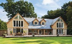 the front page of a homebuilding and renovating brochure, with an image of a house