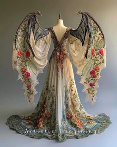 Fair Outfits, Fantasy Dresses, Fantasy Gowns, Fairytale Dress, Ball Gowns Prom, Fantasy Dress, Fantasy Clothing