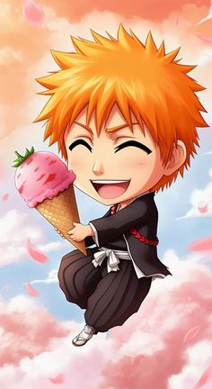 cute ichigo chibi Ichigo Bankai, Soul Reaper, Kurosaki Ichigo, Ichigo Kurosaki