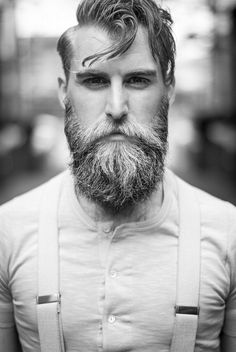 Beard Life - bearded men Barba Hipster, Bart Styles, Long Beard Styles, Man With A Beard, Beard Envy, Hipster Beard, Best Beard Styles, Viking Hair