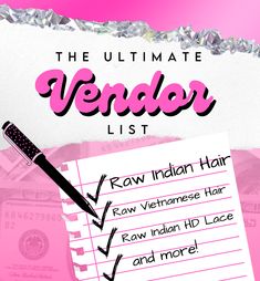 This is an INSTANT download, you will receive your download as a PDF file right after you purchase and you will receive a copy in your email. What's Included? With this list, you'll gain access to my trusted network of eight raw hair vendors; each rigorously tested for quality and reliability. Whether you're seeking hair for personal use or business ventures, these vendors offer the best investment you can make. The List Includes 6 Raw Indian Hair Vendors 1 Raw Vietnamese Vendor 1 Raw Indian HD Raw Hair Vendors, Hair Vendors, Vendor List, Raw Indian Hair, Best Investment, Hair Vendor, Indian Hair, Raw Hair, Business Venture