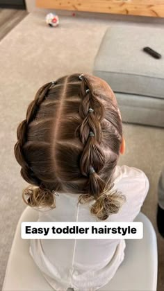 Cute Little Kid Hairstyles, Toddler Girl Easter Hairstyles, Little Baby Girl Hairstyles For Short Hair, Little Gurl Hairstyles Kids, Toddler Hairstyles For Fine Hair, Quick And Easy Kids Hairstyles, Hair For Little Kids Easy, Toddler Swim Hairstyles, Hair Styles Little Kids