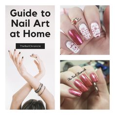 Create nails to impress at home with this easy to follow guide!  #nailart #diynail #rednails #rednailart Do Your Nails At Home, Remove Shellac Polish, Shellac Nail Art, Remove Acrylic Nails, Easter Nail, Easter Nail Art, Makeup Remover Pads