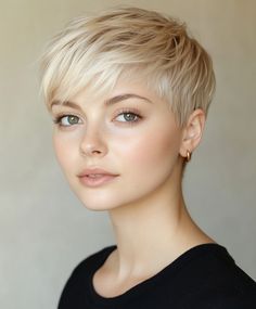 Top 80 + Amazing Hairstyles for Short Hair 🌺 Best Hairstyles for Girls|Beautiful Hair style Pixie 2024, Short Braid Hairstyles, Short Braid, Edgy Short Haircuts, Hairstyle For Chubby Face, Feathered Bangs, Pixie Cut Styles, Platinum Blonde Hair Color, Blonde Hair Transformations