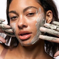 Banish breakouts and stubborn blemishes. Draw out impurities and detoxify your skin with Cosmo Clay Mask. This creamy, ingredient-packed clay mask is perfect for when your skin needs a little extra TLC. Our power-clay blend of French Green, Bentonite, and Kaolin works hard to absorb excess oil and dirt. Argan Oil, Oats, and antioxidant-rich Vitamin E soothe your skin and prevent irritation. Formulated with White Willow Bark Extract for gentle exfoliation and Niacinamide to help with the overall appearance of your skin. window.SHOGUN_IMAGE_ELEMENTS = window.SHOGUN_IMAGE_ELEMENTS || new Array(); window.SHOGUN_IMAGE_ELEMENTS.push({ hoverImage: '', uuid: 's-c9027f68-c9d3-4d5f-81fc-a8b5a317cfc2' }) Face Mask Photoshoot, Face Clay Mask, Rhassoul Clay Mask, Mask Photoshoot, Cystic Pimple, Sea Ideas, White Willow Bark, Homemade Face Mask, Tough Woman