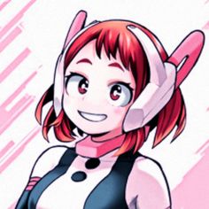 Uruaka Fanart, Ochako Uraraka Pfp, Doll Pfp, Pink Cheeks, Friend Anime