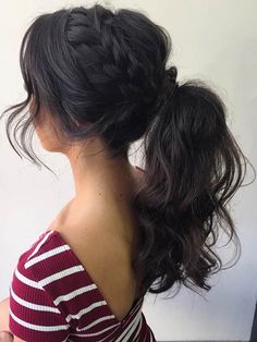 High Curly Ponytail, Ponytail Ideas, Prom Hair Updo, A Ponytail, Prom Hairstyles For Long Hair, Hairless Cat, Peinados Fáciles Para Cabello Corto, Hair Updo