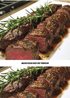 Melt-in-your-mouth Million Dollar Roast Beef Tenderloin with savory garlic butter. Perfectly tender & juicy for any occasion! #BeefLovers #Tenderloin #GourmetCooking #HolidayFeast #EasyRecipes Million Dollar Beef Tenderloin Recipes, How To Cook Tenderloin Steak, Rotisserie Beef Tenderloin, Million Dollar Roast Beef Tenderloin Recipe, Oven Baked Beef Tenderloin, Oven Baked Beef Tenderloin Recipes, Garlic Butter Beef Tenderloin, Best Beef Tenderloin Recipe Ovens, Beef Roast Christmas Dinner