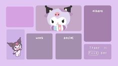 an animal character is shown on the screen with other characters around it, including a cow and