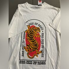 100 Cotton Tiger Graphic Tee Tiger Graphic, Rue21, Graphic Tee, Color White, Graphic Tees, Tee Shirts, Mens Shirts, Man Shop, White