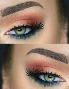 Day Eye Makeup, Makeup Cantik, Pretty Eye Makeup, Makeup Sephora, Makeup Tip, Bright Makeup, Simple Eye Makeup