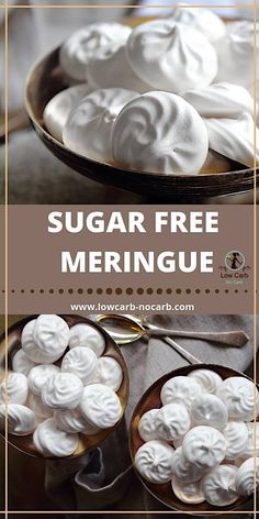 sugar free meringue is an easy dessert recipe