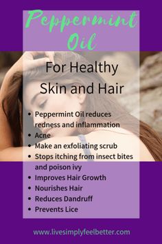 Peppermint Essential Oil | Improve Hair Growth, Exfoliating Scrub