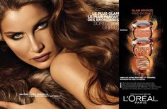 Laetitia Casta, Beautiful Curves, L Oreal, Beauty Makeup